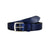 Blue Rugged Vegetable Tanned Leather Belt (Width 35 mm - 1 ½")