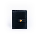PORTAFOGLIO - DONNA - LIBRO BOTTONE - NERO - FRONTE.webp