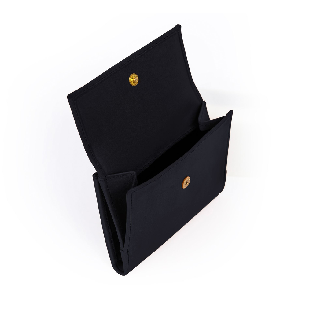 PORTAFOGLIO - DONNA - LIBRO BOTTONE - NERO - PORTAMONETE.webp