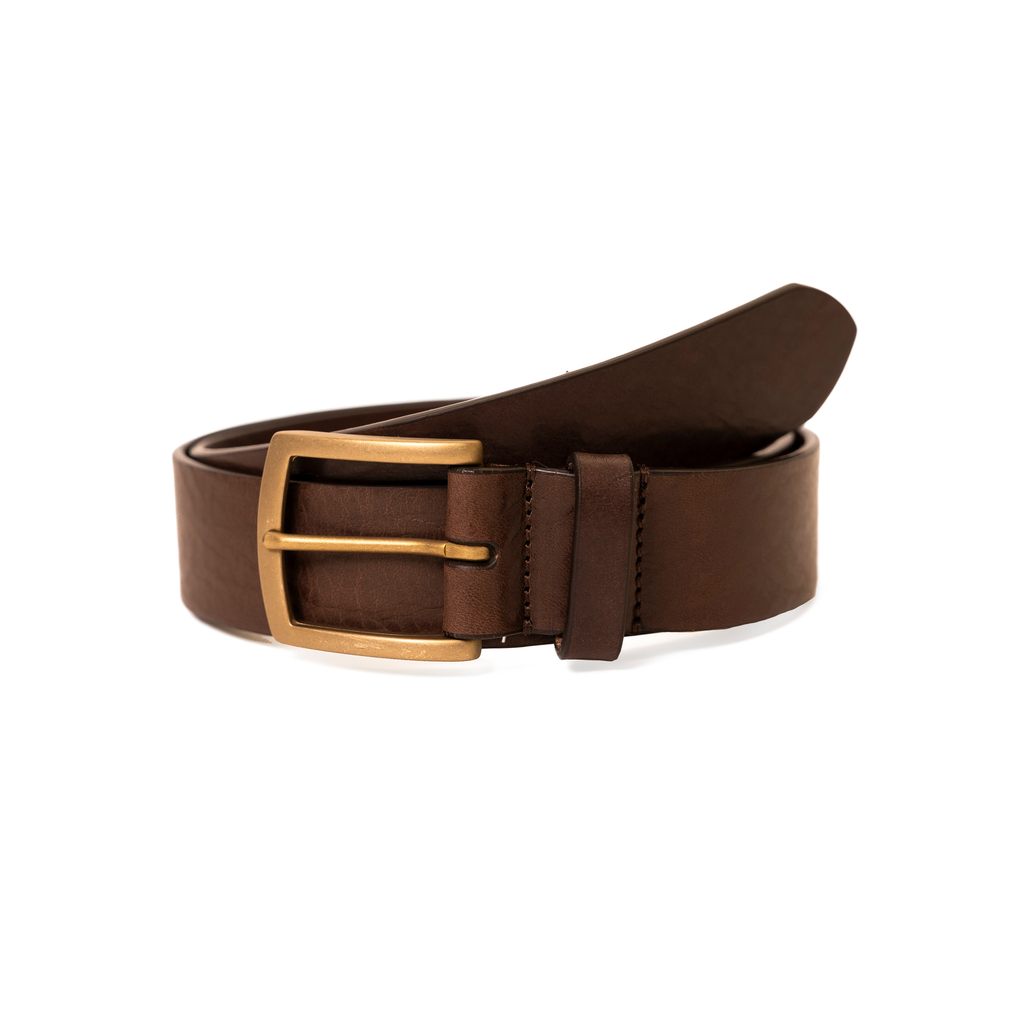 Belt Ø35 Pebbled Dark Brown