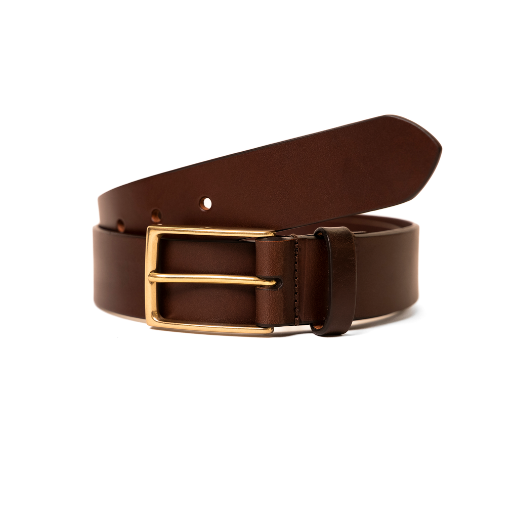 Belt Ø35 Smooth Dark Brown