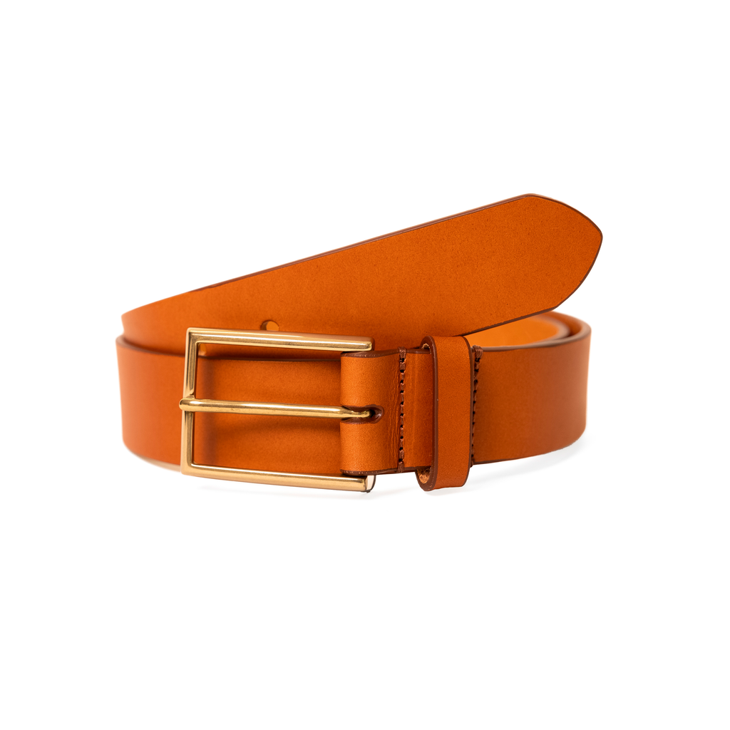 Belt Ø35 Smooth Cognac