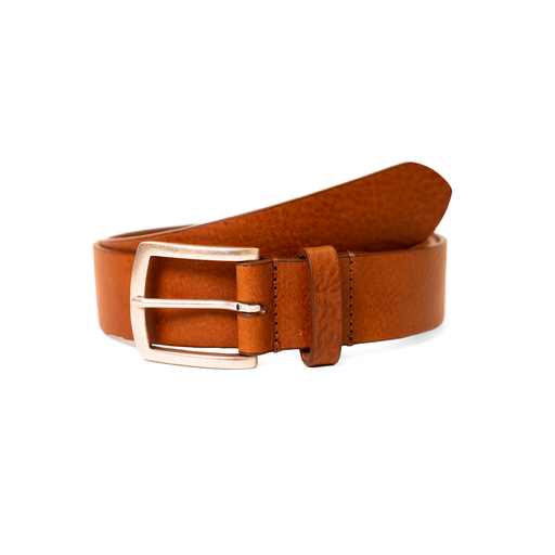 Belt Ø35 Pebbled Cognac