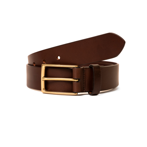 Belt Ø35 Smooth Dark Brown